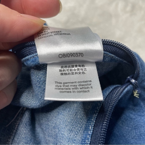 Anthropologie Pilcro Ruffled Hem High Rise Ultra Wide Leg Flare Crop Jeans - Picture 12 of 16